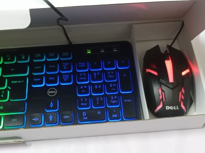 كيبورد مع ماوس dell km_698