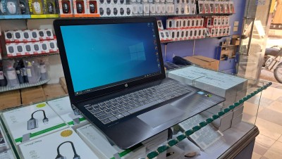 لابتوب مستعمل hp i7_16_256 من الجيل السابع كرت شاشة منفصل gtx1050